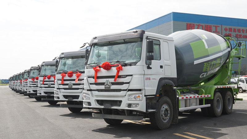 深耕西部市場 程力重工攪拌車訂單持續火爆